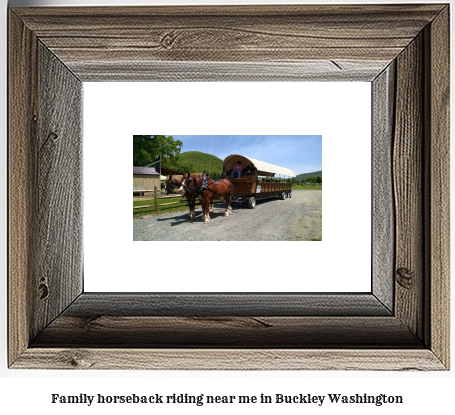 family horseback riding near me in Buckley, Washington